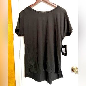 Avia Black Short Sleeve Breathable Athletic Women's Tee - NWT